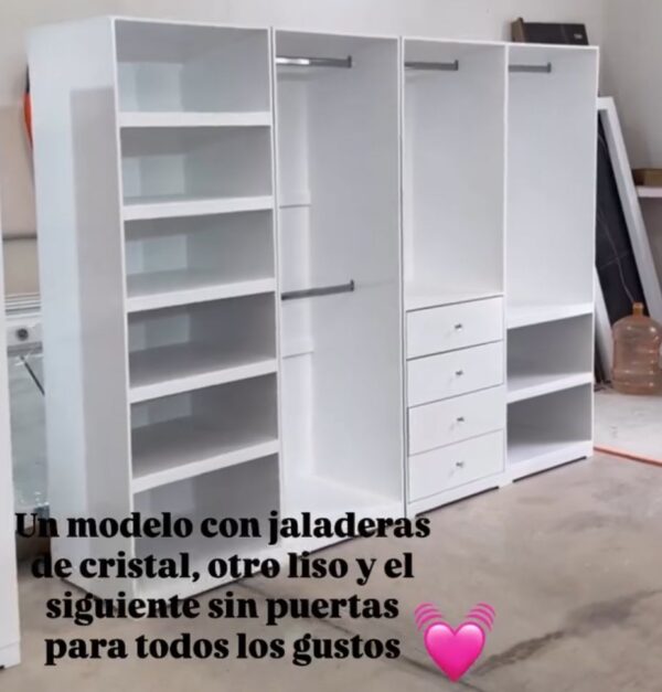 ✅ Diseño modular sin puertas ✅ Estilo moderno y elegante ✅ Amplio, práctico y personalizable