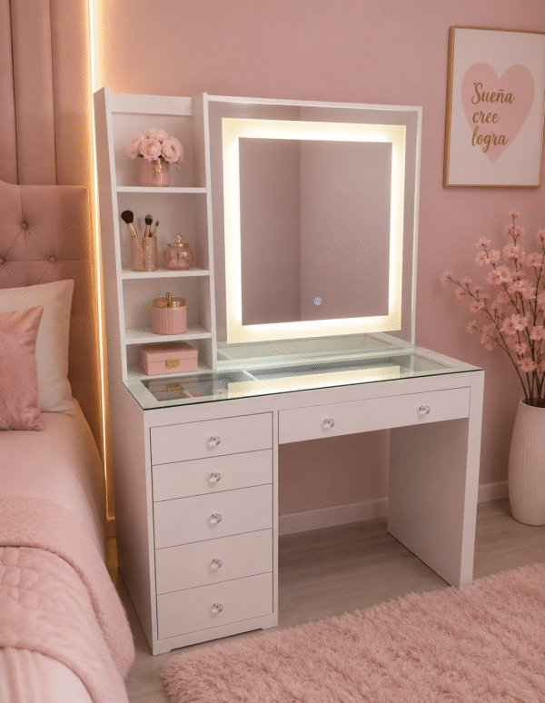 Tocador Vanity Cristine | Vanity Moderno | 7 Perez by SS