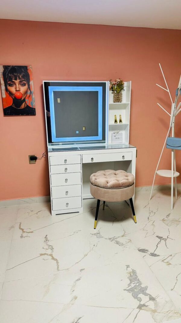 Tocador Vanity Cristine | Vanity Moderno | 7 Perez by SS
