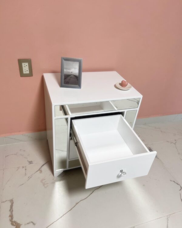Buro Espejos | Buró Elegante para Recámara | 7 Perez by SS