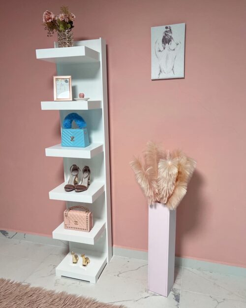 ✨ Torre de Repisas Decorativa Minimalista | Organiza con Estilo 🤍 | 7 Perez by SS