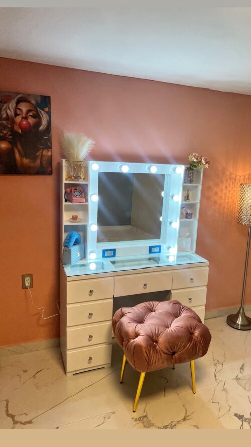 WhatsApp Image 2026-07-24 at 1.23.03 PM Tocador Vanity Secret | Vanity Moderno para Recámara | 7 Pérez by SS