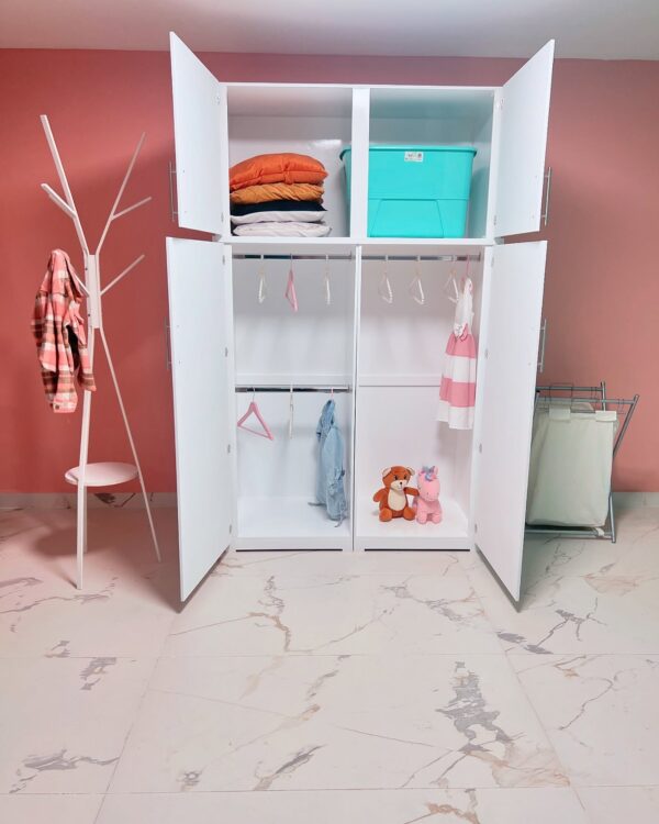Ropero Abigail | Closet Moderno con Amplio Espacio para Ropa | 7 Perez by SS