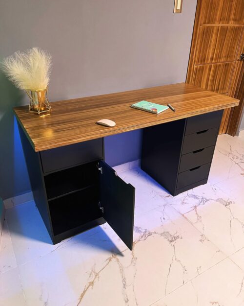 🖥️ Escritorio Editor Moderno con Cajones para Oficina y Home Office | 7 Pérez by SS